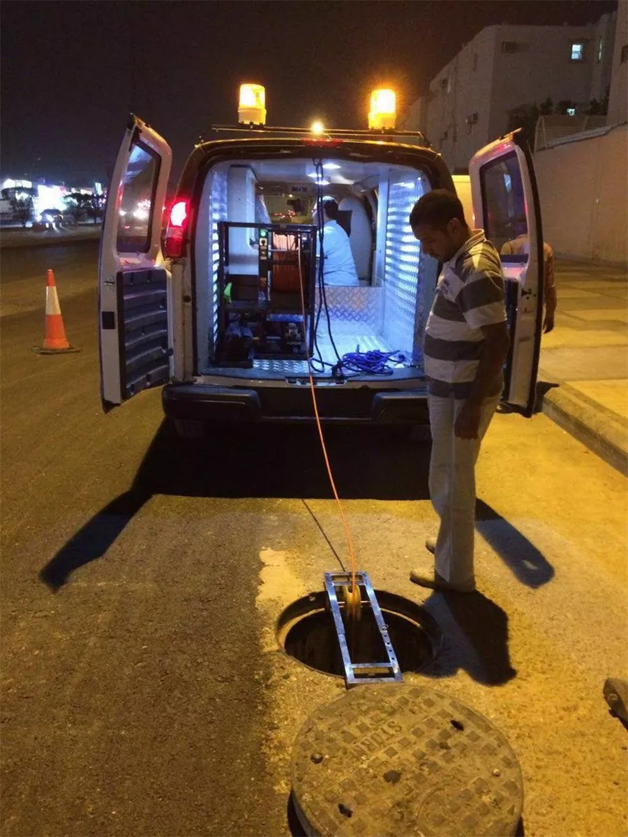 机器人FB20P在以色列用于直径为600mm的管道